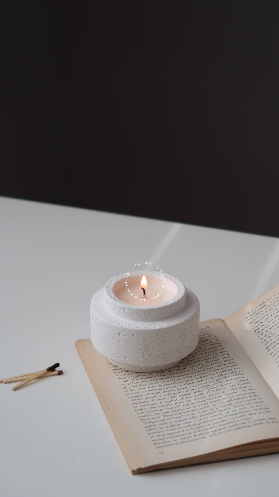 Jeune Home - Wholesale Novelty Candle - Nova - scented coconut wax candle | custom candle  2