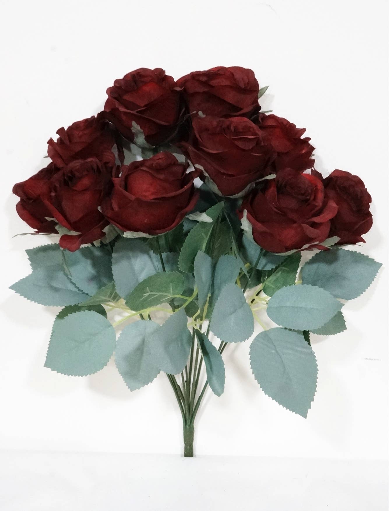 Sweet Home Deco - Wholesale Artificial Flowers - Princess Diana Rose Silk Artificial Flower Bunch, 10 Heads8