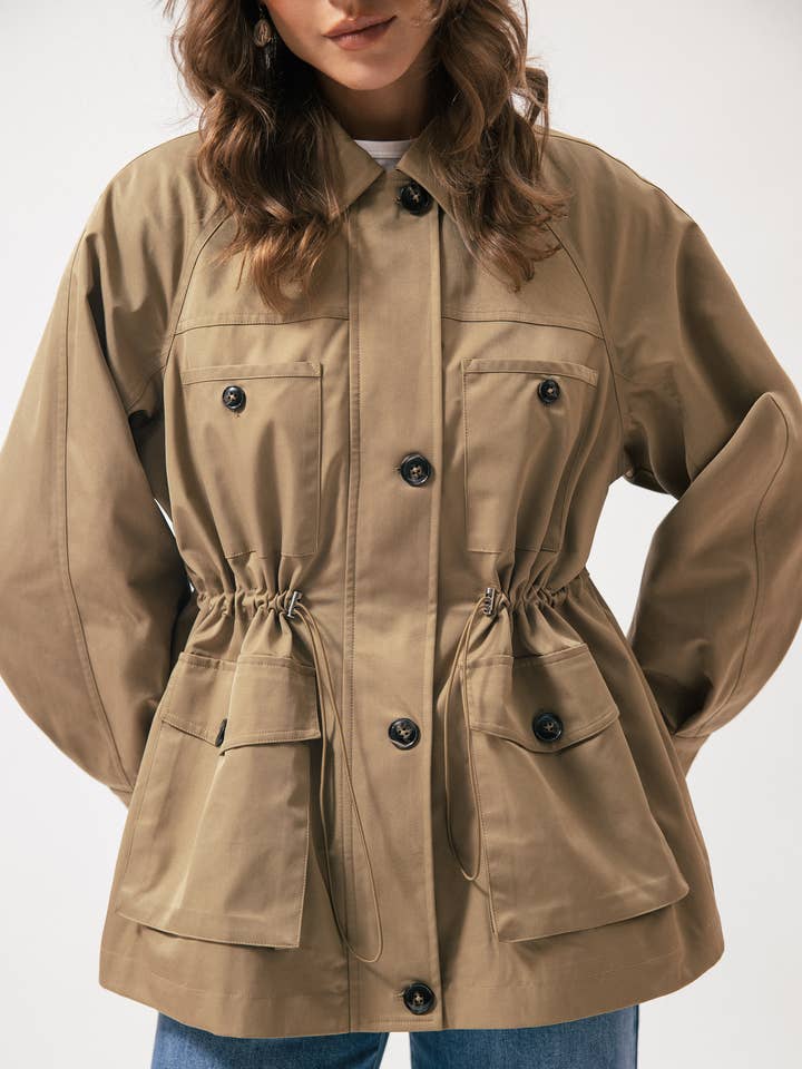 Schlichter Parka (424551-17) für den Großhandel von Lanidor