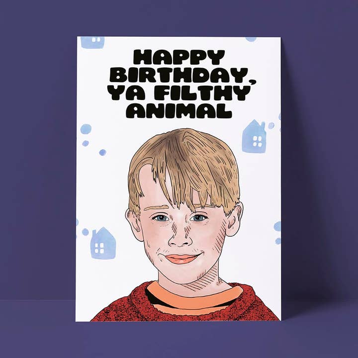 Pretty Good Cards - Wholesale Birthday Card - Filthy Animal Birthday Card1