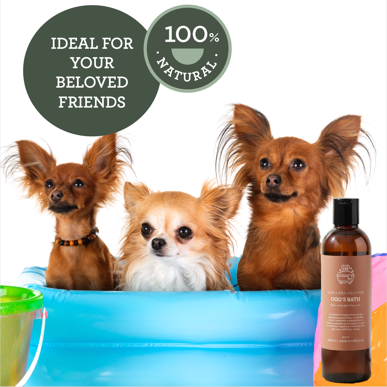 Generosa - Wholesale Pet Shampoo - Dog - Generosa Dog’s Bath – Olive & Shea Liquid Soap 200 ml5
