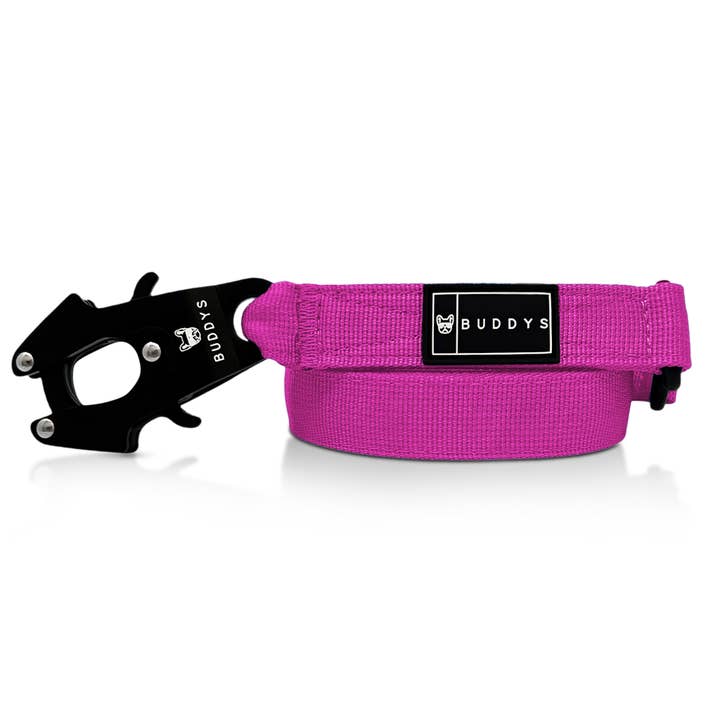 Hot Pink Quick-Clip Lead for wholesale by Buddys-uk