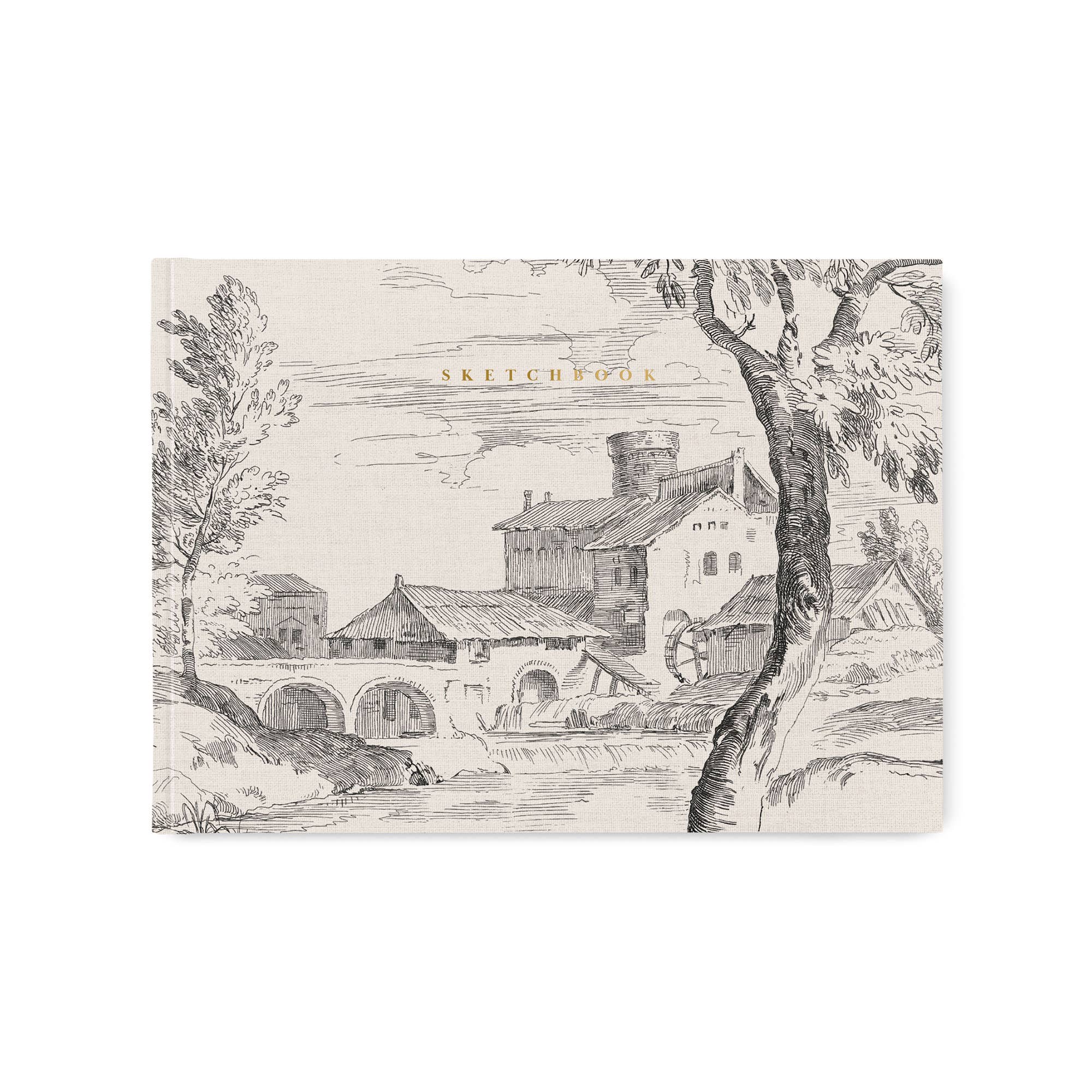 Fringe Studio - Wholesale Sketchbook/Sketchpad - MEM LANDSCAPE TREE BC DSGNR SKTCHBK0