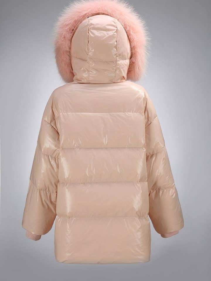 ALS Australia - Wholesale Puffer jacket – Women’s - Down Jacket with Raccoon Fur Collar Hood2