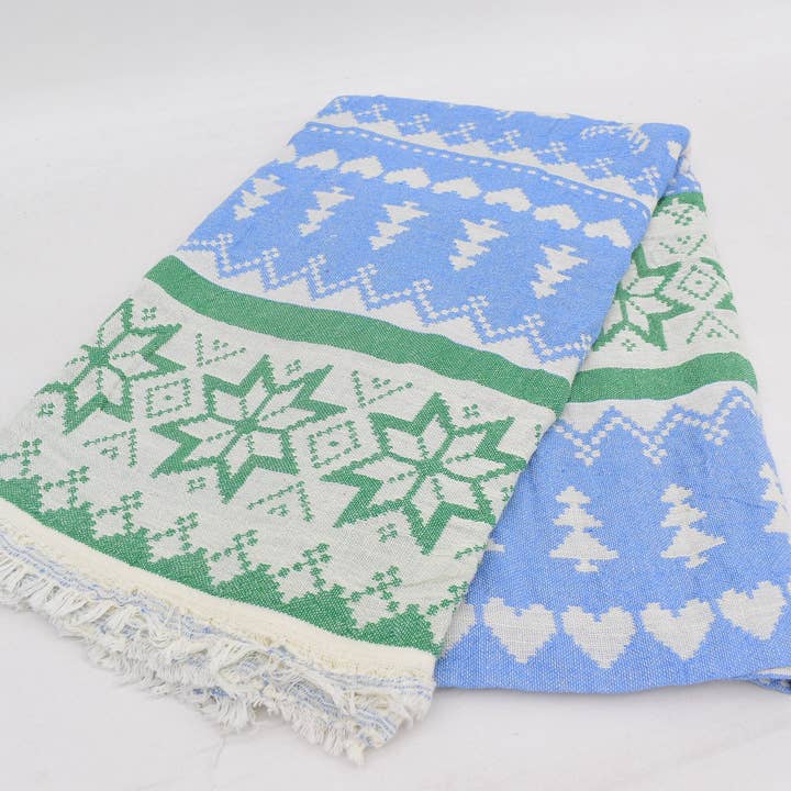 Organic Turkish Towels - Wholesale Bath towel - Christmas Gift Towel, Luxurious Spa Towel Iso-Deer3