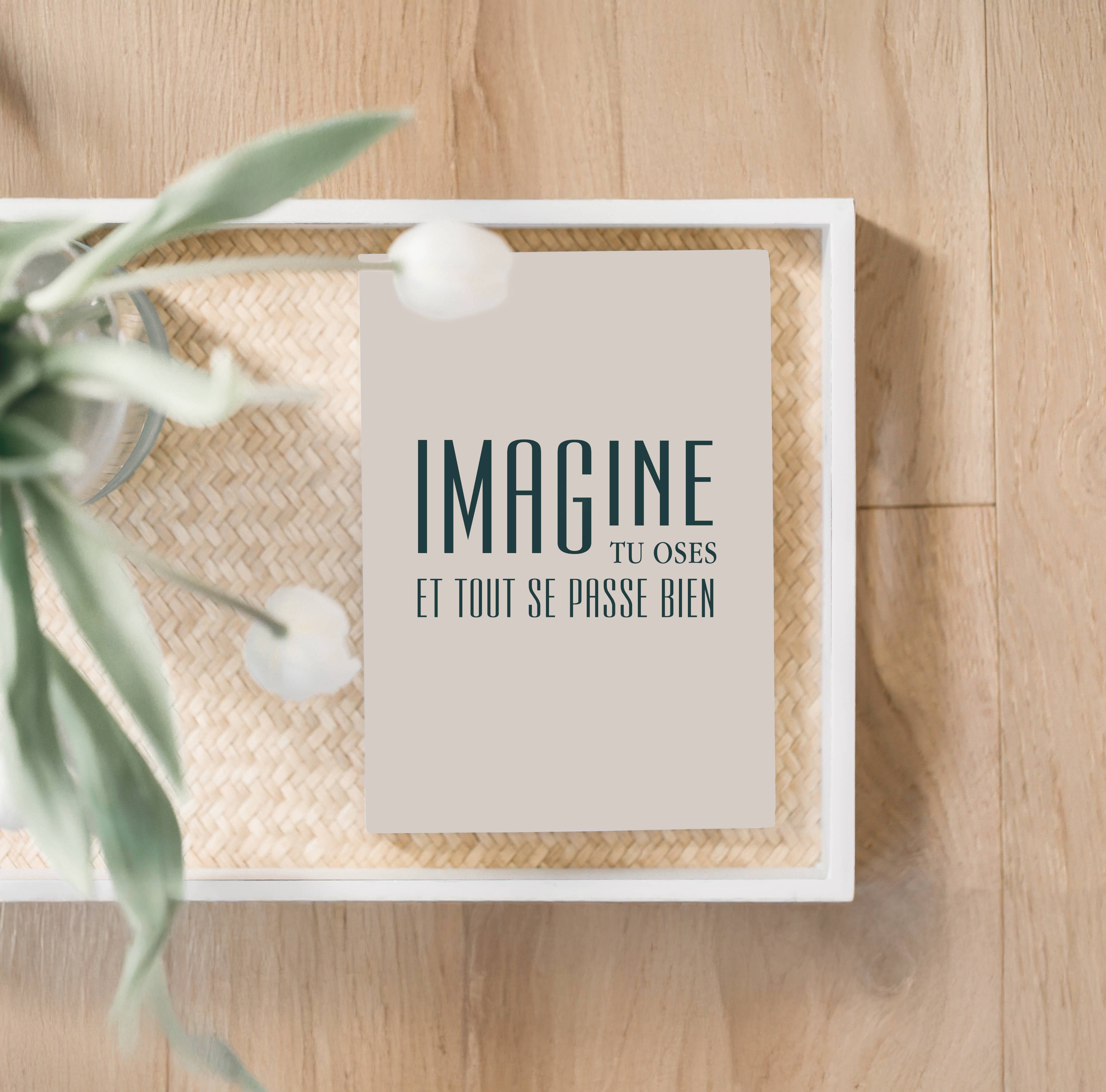 Le Papier Fait De La Résistance - Wholesale Postcard Set - SET of 5 postcards + 5 kraft envelopes7