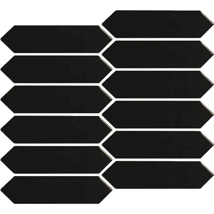 Thomas Avenue Ceramics - Wholesale Wall Tile - 1"x6" Porcelain Pickets Mosaic Tile2