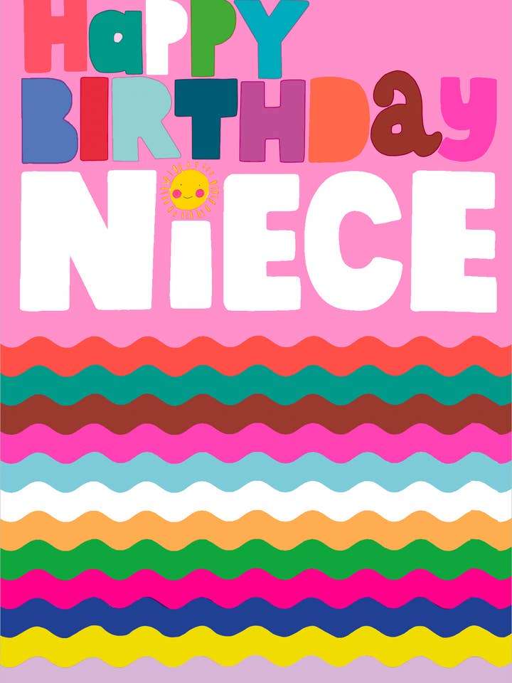 Tillykke med fødselsdagen niece for engroshandel hos Paper Salad