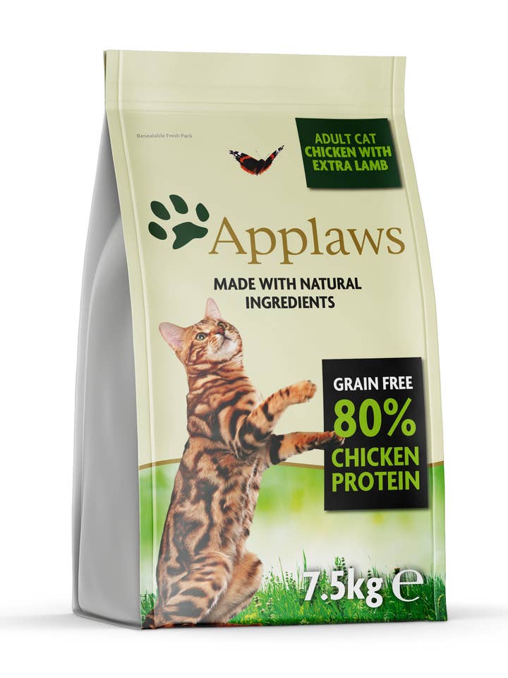 Applaws CAT DRY Adult Chicken & Lamb 7.5 kg. for wholesale by Finest Petfoods