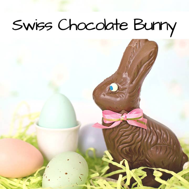 Swiss Chocolate Bunny for wholesale by Little Heifer Coffee
