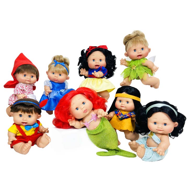 Nines Artesanals d'Onil Dolls - Wholesale Doll - Kids - PEPOT DOLL SPECIAL STORIES DISPLAY 8 UNITS