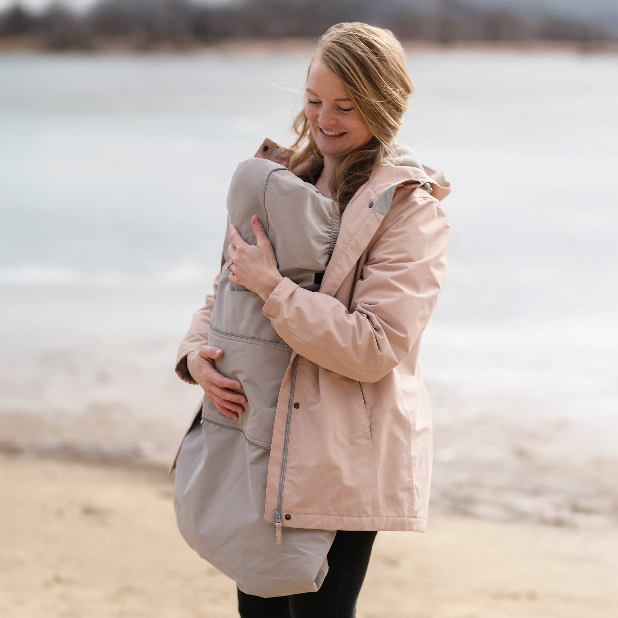 Jan & Jul - Wholesale Car Seat Cover - Kids & Baby - Soft Brown | Cozy-Dry Baby Carrier Cover3