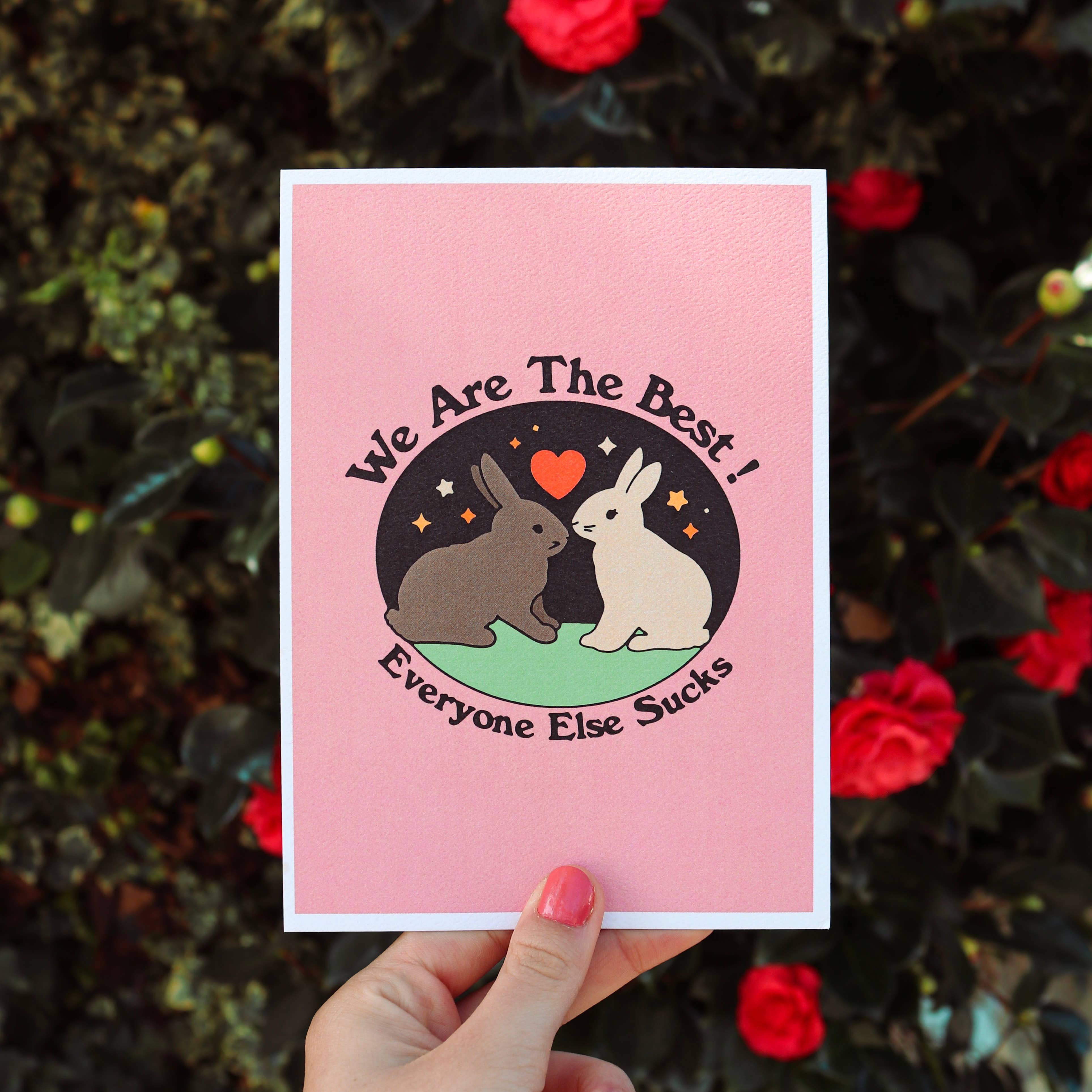 Exquisite Paradox - Wholesale Art Print - best bunnies 5"x7" mini art print