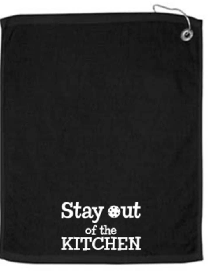 Clip on pickleball sports towel for wholesale by Brody's