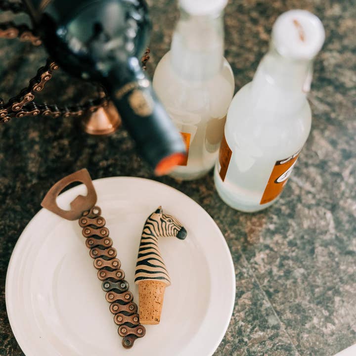 Ten Thousand Villages - Wholesale Bottle/Wine Opener - Bike Chain Bottle Opener
