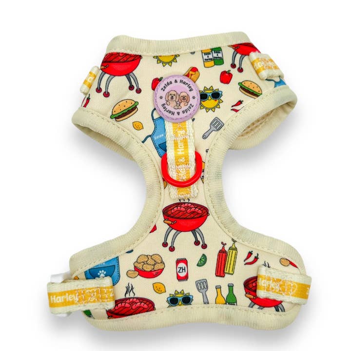 Hot Dawg - Harnais ajustable sans traction, taille XXS pour la vente par Zelda & Harley | The Dog Mom Store