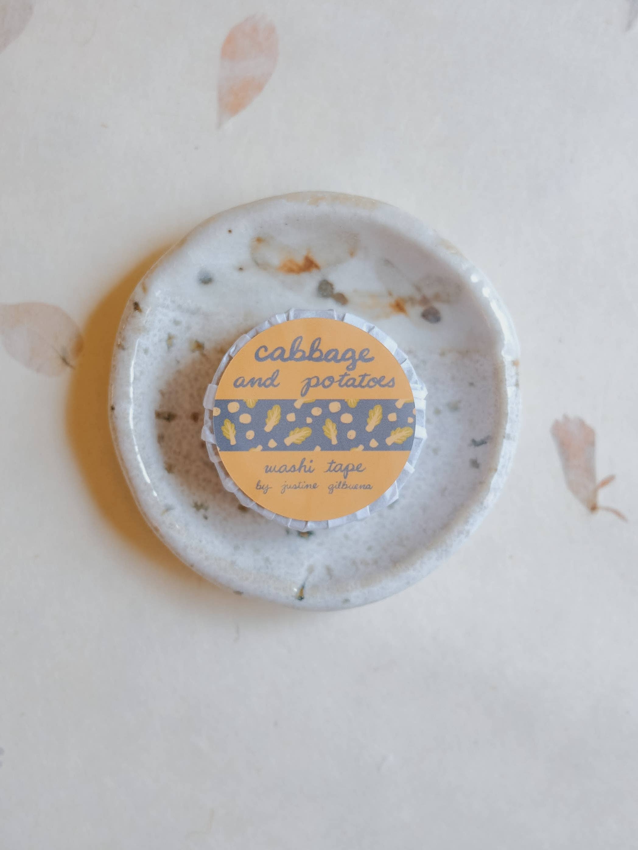 Justine Gilbuena - Wholesale Washi Tape - Cabbage and Potatoes Washi Tape