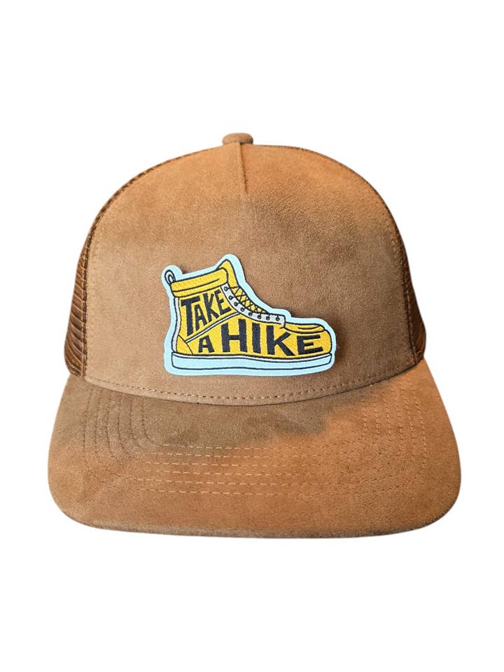 Gorra Trucker "Take a Hike" – Snapback de 5 Paneles de Ante para venta al por mayor de PNW Apparel