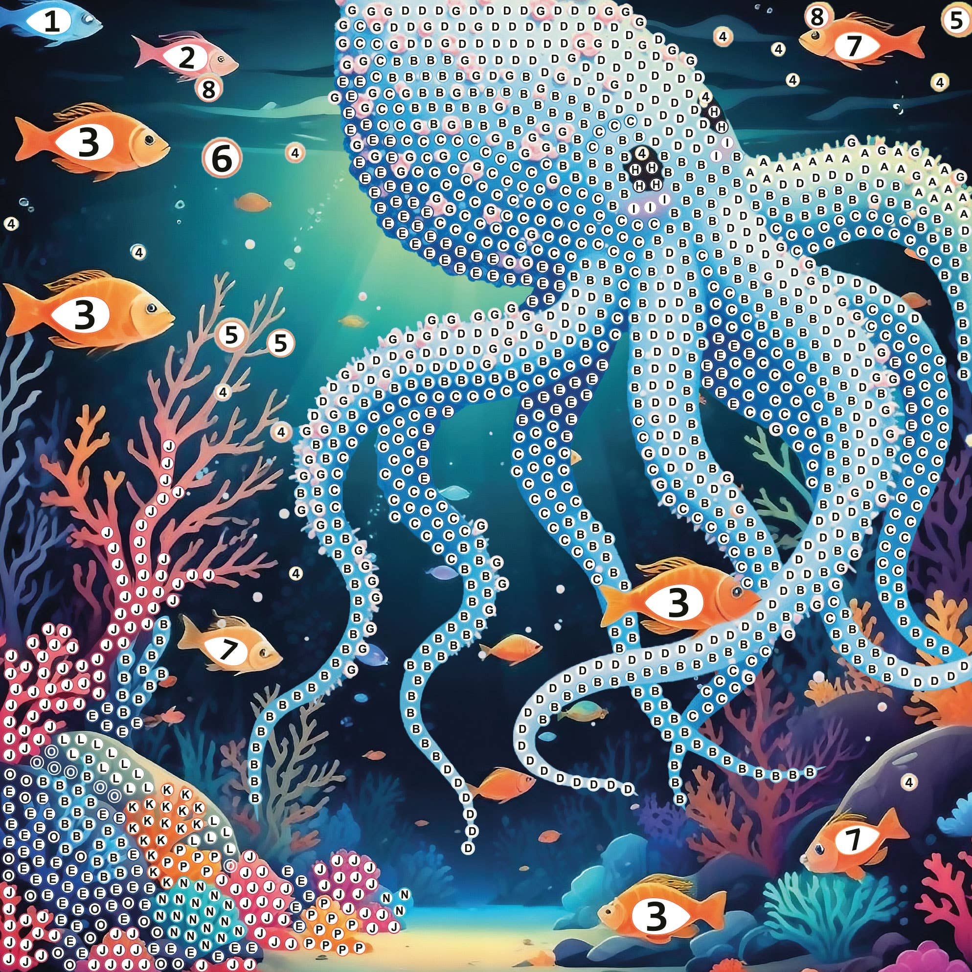 Graine Créative – Engroshandel DIY-hobbysæt – Børn – KORT TIL AT STRASSE HAVVERDEN6