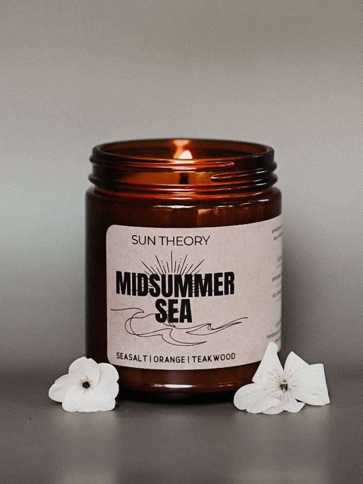 Midsummer Sea - 8oz Soy Candle for wholesale by Sun Theory