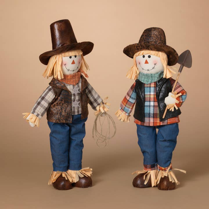 Gerson Welcome the season with our Fall/Harvest 19"H Plush H for wholesale by The Gerson Companies