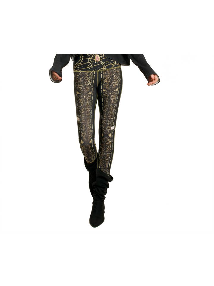 Multi color Black Comfort Leggings - Paper Dolls for wholesale on Faire3