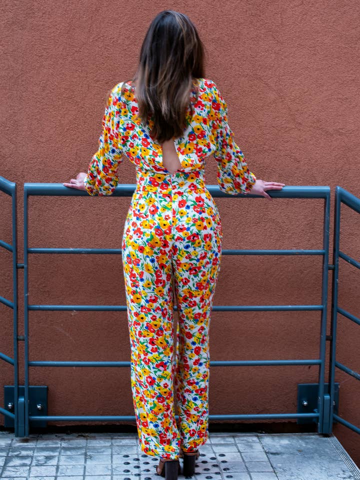 Sewing pattern - The Flora jumpsuit for wholesale by Cha' coud