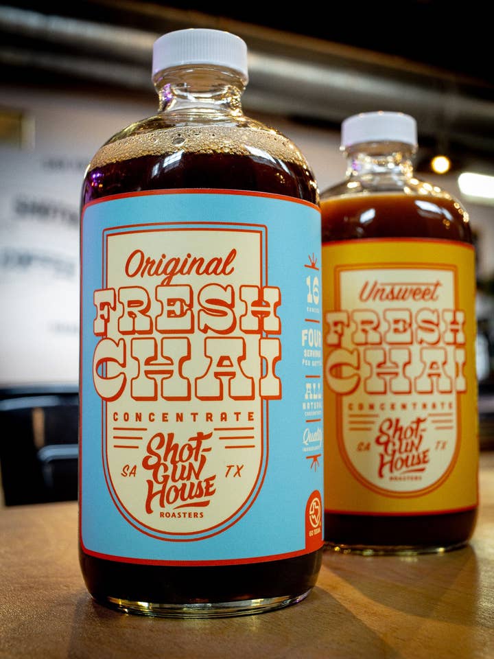Fresh Chai Concentrate - Unsweet for wholesale by Shotgun House Roasters
