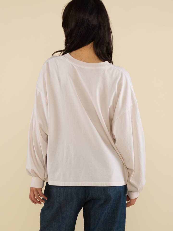 NLT - Wholesale T-Shirt - Women's - Vintage Boxy Garment Dyed Long Sleeve Tee