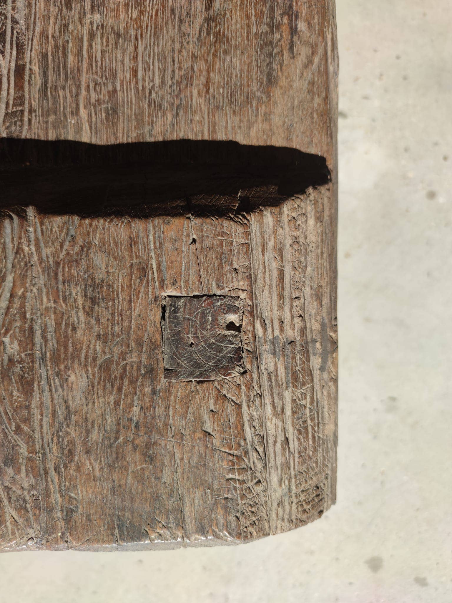 Office Objets - Wholesale Bench - Very large antique teak bench H:50cm L:2m0615