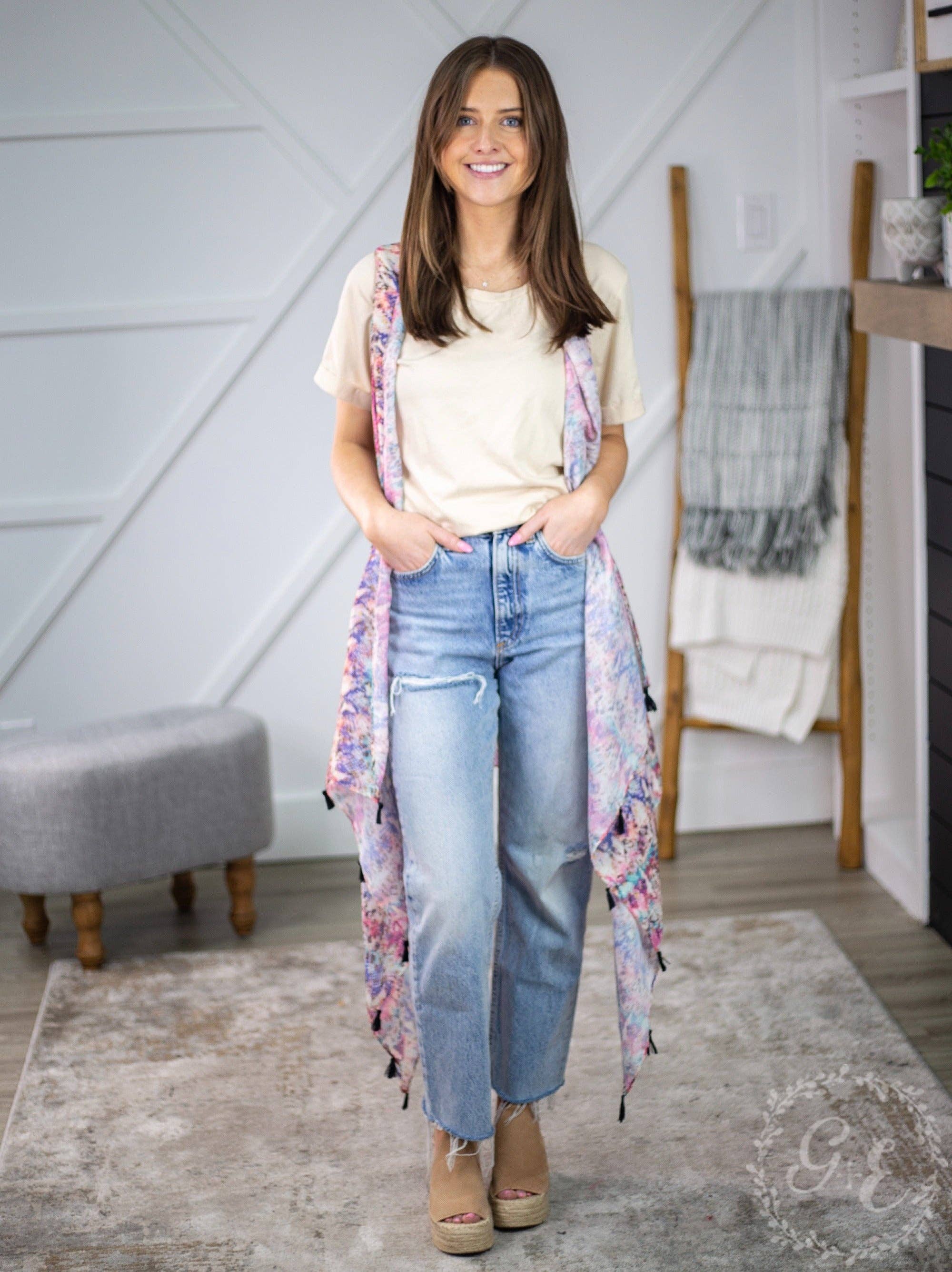 Rainbow Snake Vest for wholesale on Faire