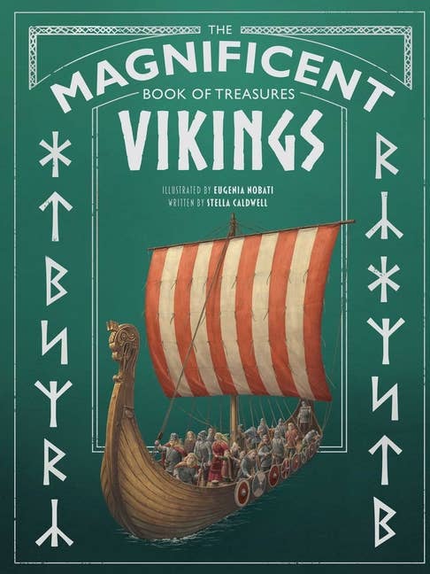 Magnificent Book Of Treasures: Vikings for wholesale by Bradley's Book Clearance
