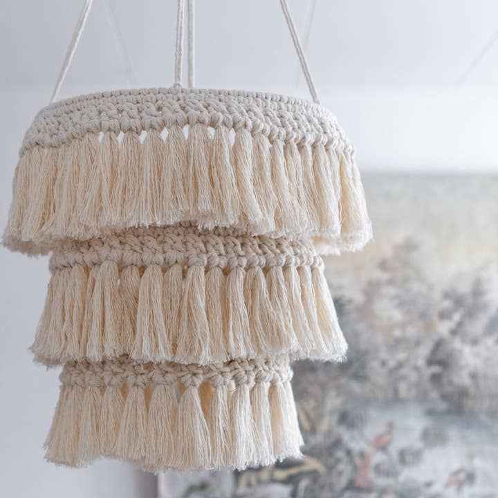 Hoooked Yarns - Wholesale DIY Craft Kit - DIY Crochet Kit Lampshade Penelli1