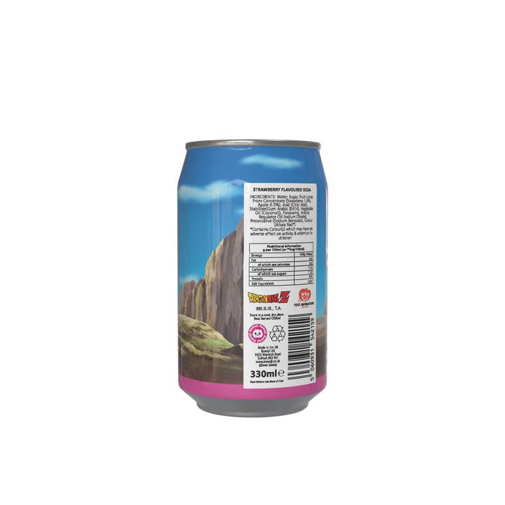 Kawaji – wholesale Soda/carbonated drink – Dragon Ball Z Goten Strawberry Flavour Soda Can 330ml2