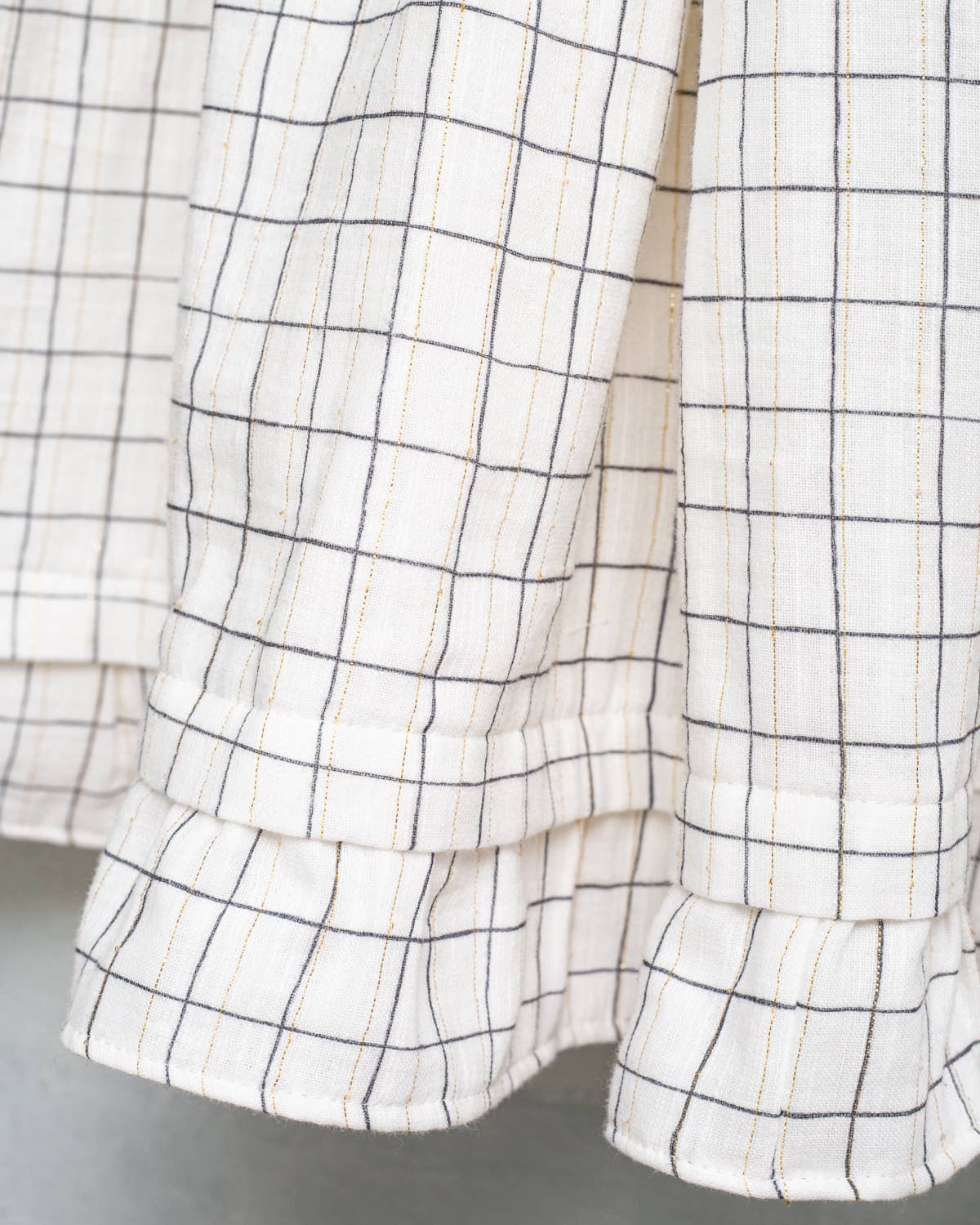 Cosmosophie – Großhandel Kleid – Kinder – Alisa Kleid mit Karo-Muster2