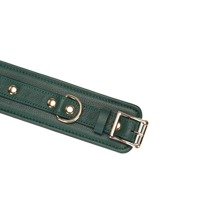 Liebe Seele - Wholesale Sex Toy - Mossy Chic Leather Wrist Cuffs Handcuffs