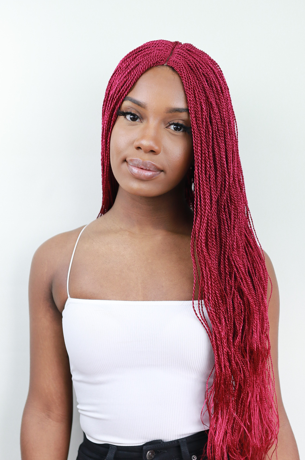 LA 'BELLO BEAUTY – wholesale Wig/hair piece – Omalicha Hot Pink1
