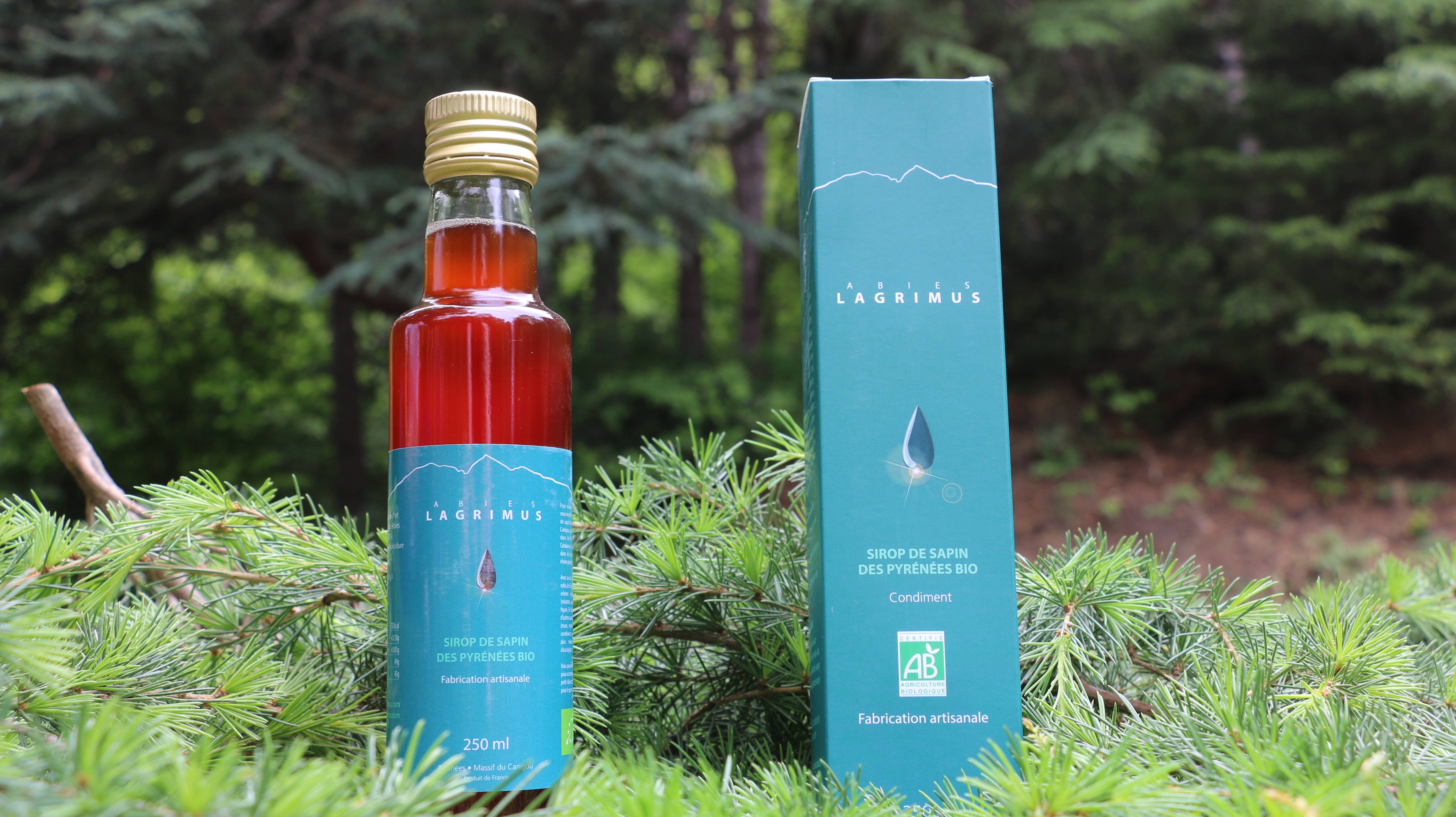 ABIES LAGRIMUS - Wholesale Maple Syrup - LAGRIMUS: Sirop de Sapin des Pyrénées BIO  Epicerie Fine0