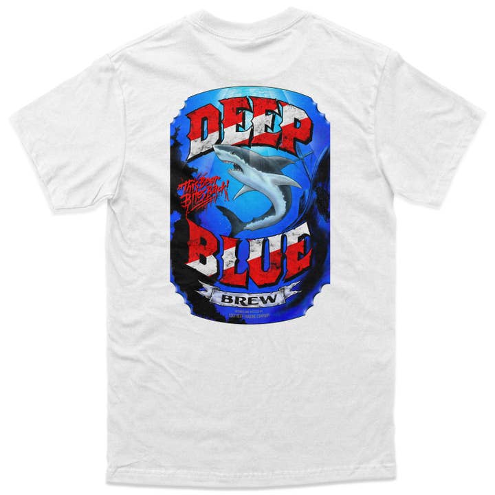 Customizable Deep Blue Brew Scuba Diving Resort Graphic Tee for wholesale by Supamade