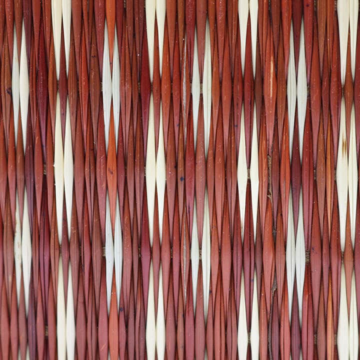 Baskets of Cambodia - Wholesale Clutch Bag - Women's - Mini Oval Collapsible Traveler Clutch W/ Handle & Strap16