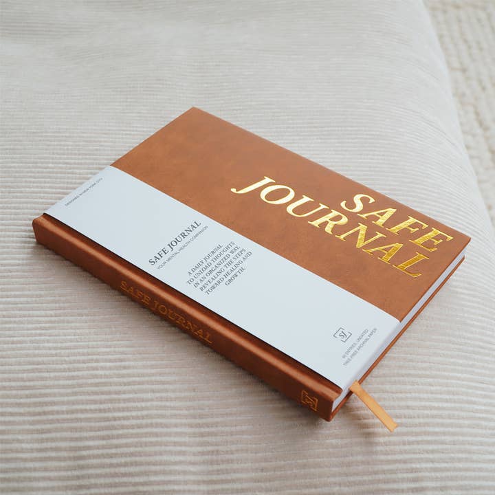 Safe Journal: Brown Vegan Leather for wholesale by Safe Journal
