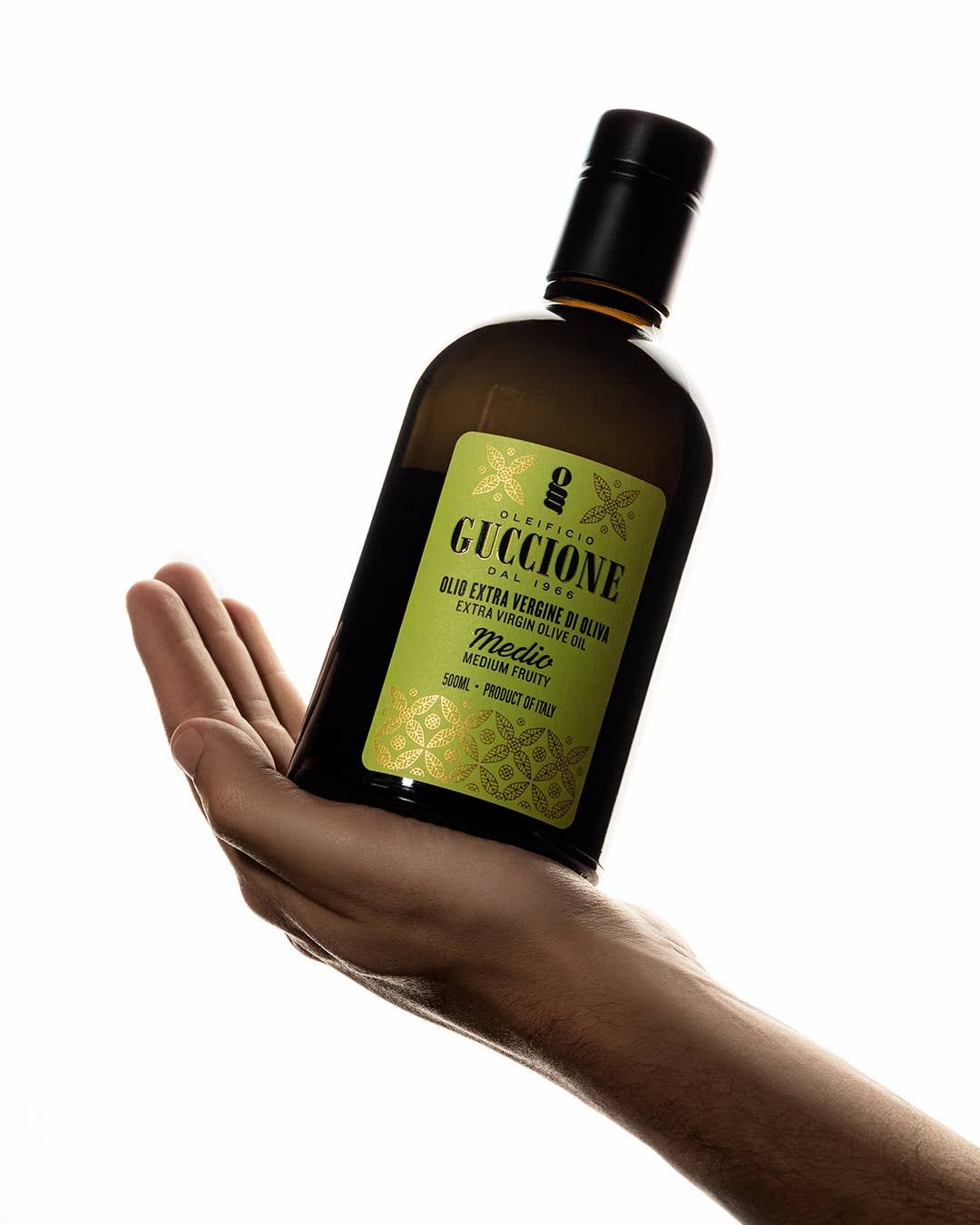 Oleificio Guccione - Vendita all'ingrosso Olio d'oliva - Guccione Medio 250ml - Olio Extra vergine d'oliva Premium1