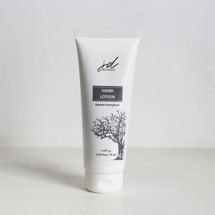 JDBotanics - Wholesale Hand Cream/Lotion - baobab & honeybush botanical hand lotion