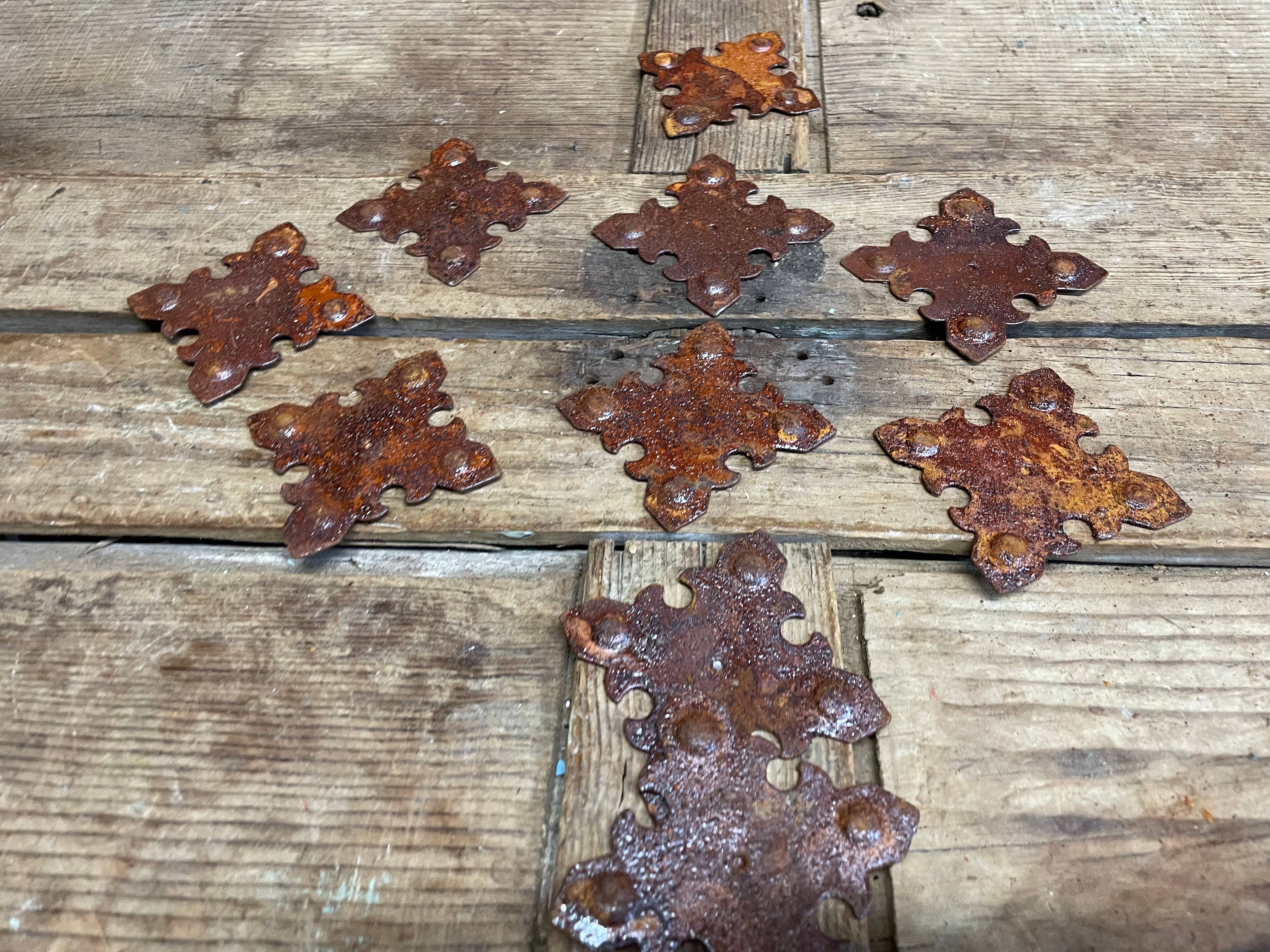 My Amigos Imports - Wholesale Wall Accent - Great Buy-ER-Rustic Iron Medallions- 3 inches-Iron Hardware3