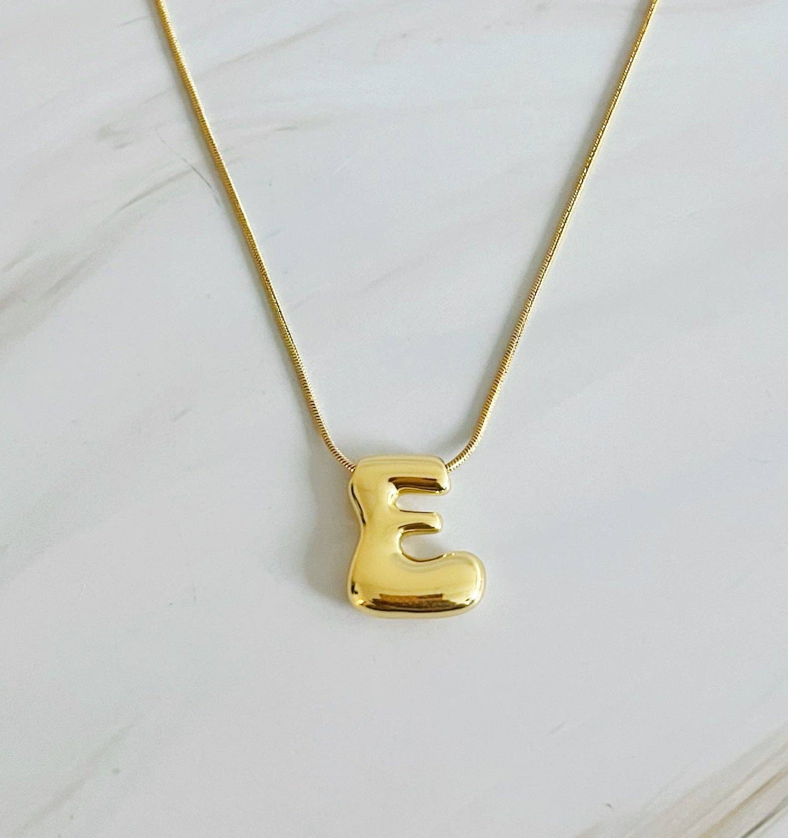 Ellison+Young - Wholesale Pendant/Charm Necklace - Balloon Letter Initial Necklace4