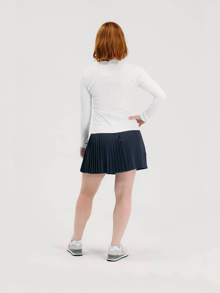 Foray Golf - Wholesale Polo - Women's - Rib LS V-Neck Polo17