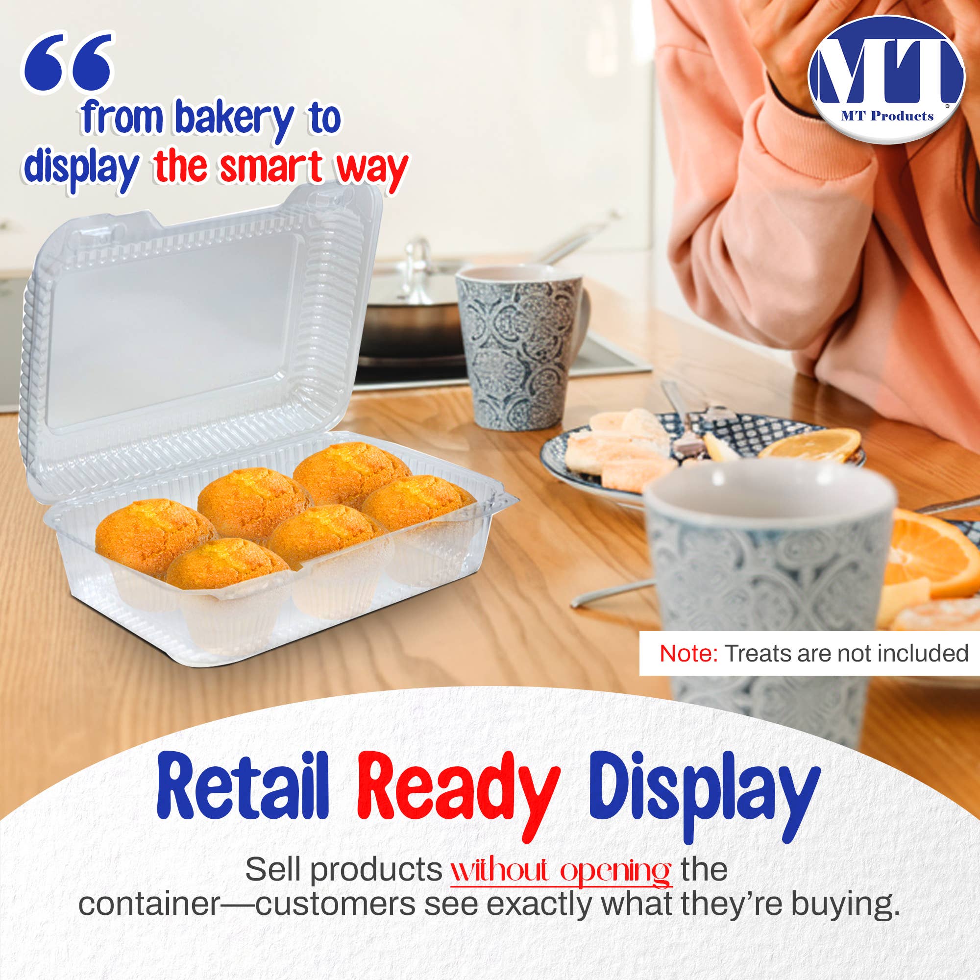 MT Products - Wholesale Food Storage Container - MT Products Plastic Dessert Containers 2