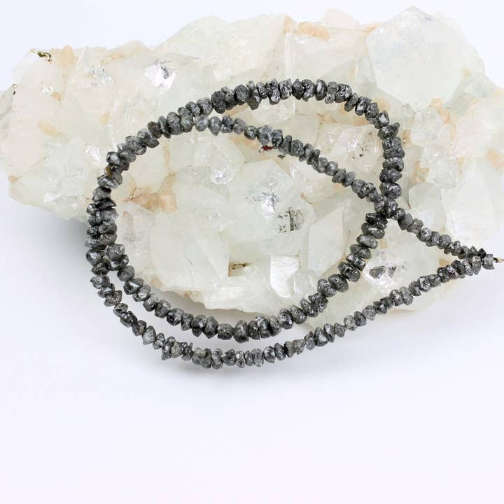 Diamant Kette grau Rohdiamant für den Großhandel von BKGEMS