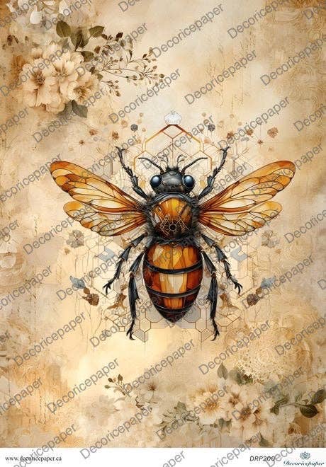 Decoricepaper - Vente Matériels de bricolage - DRP200 - Papier de riz A40