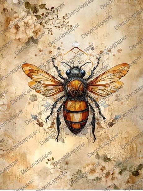 DRP200 - Rice paper A4 for wholesale by Decoricepaper